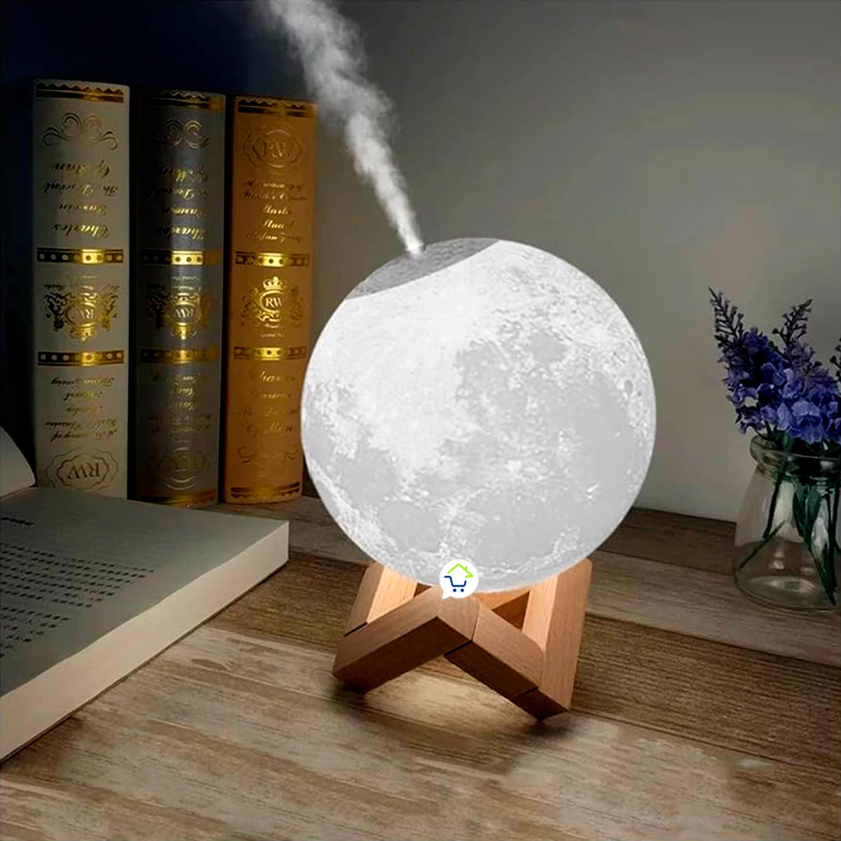 Miniatura 7 de Humidificador Lampara Luna LED 2305013